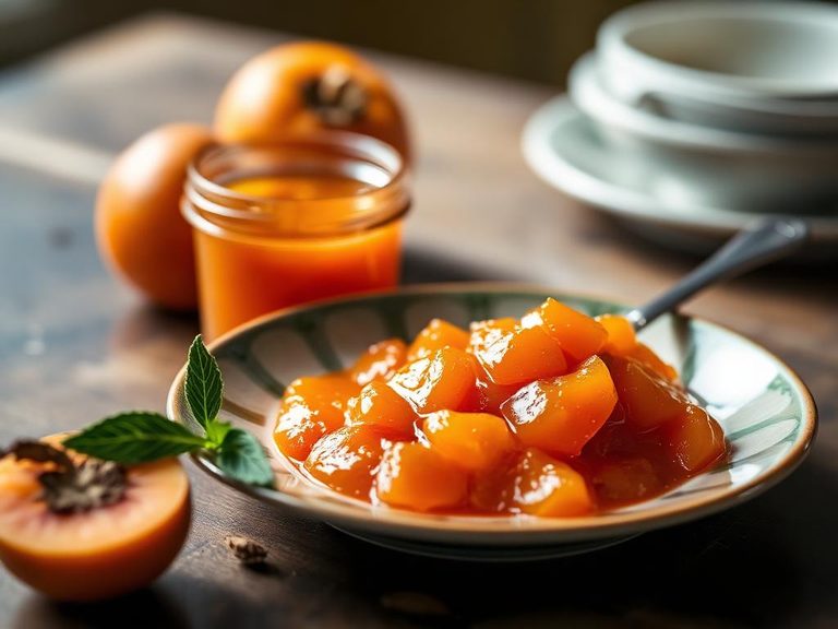 Persimmon jam