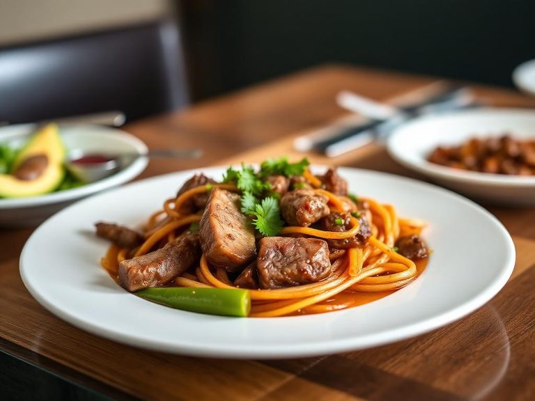 Peruvian Lomo Saltado