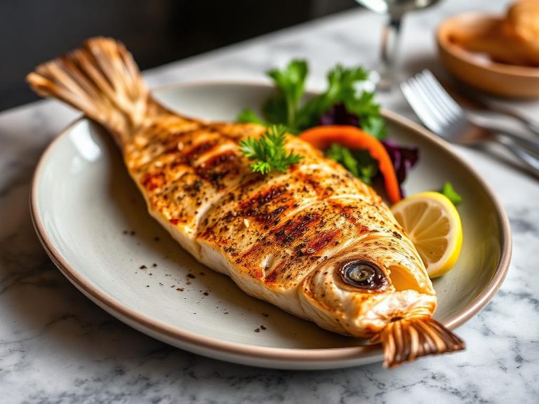 Pescado a la Plancha