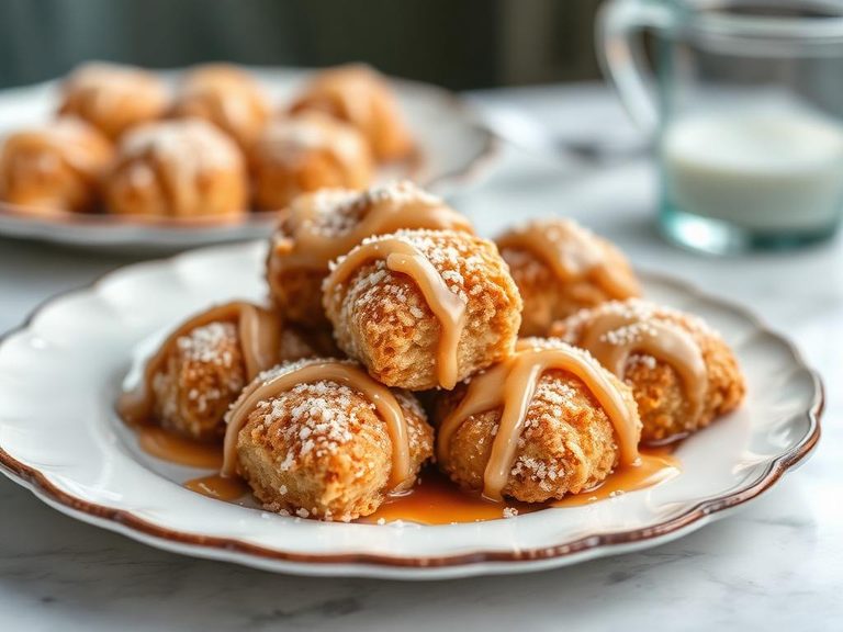 Pfeffernüsse with Glaze