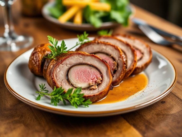 Pheasant Breast Roulade