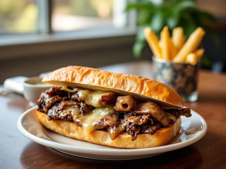 Philly Cheesesteak Sandwich