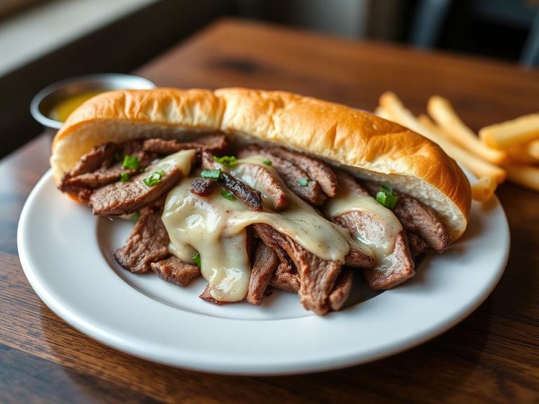 Philly Cheesesteak (sliced thin)