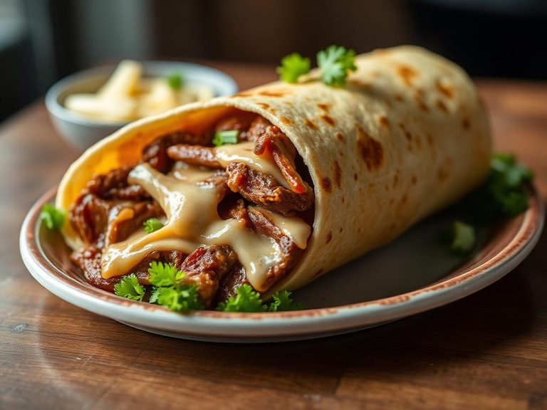 Philly Cheesesteak Wrap