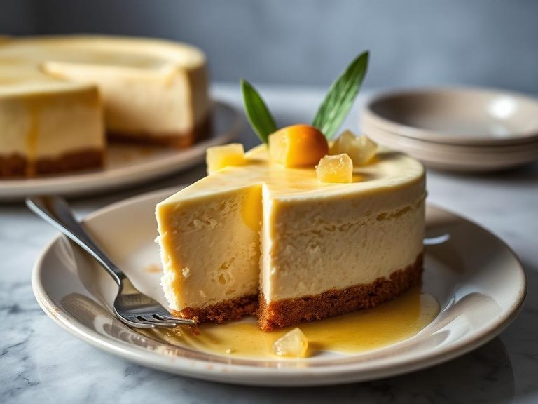 Piña Colada Cheesecake
