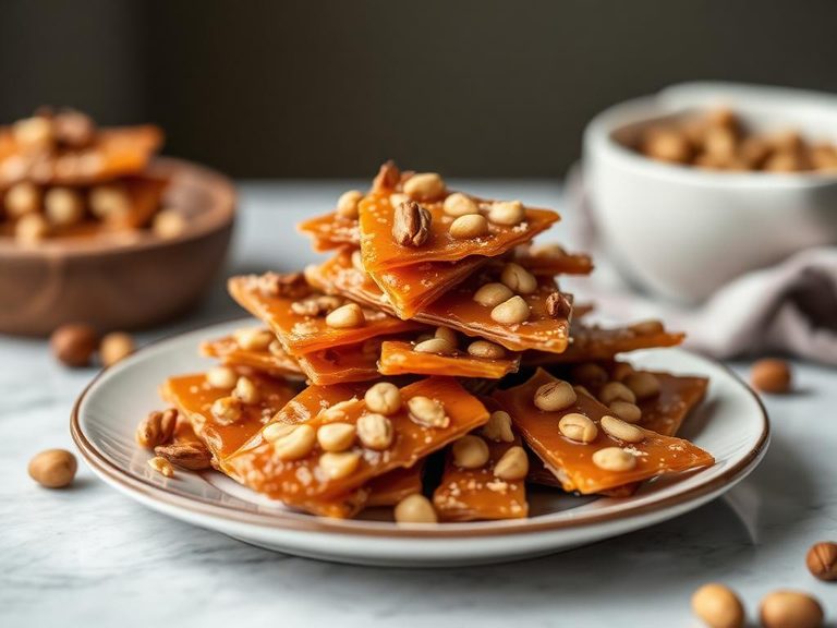 Piñon nut brittle