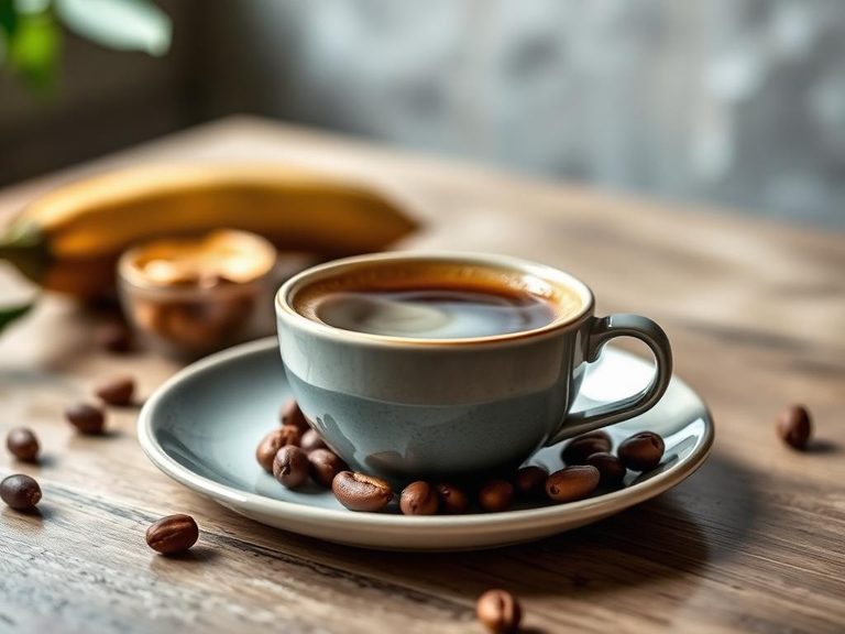 Piñon nut coffee
