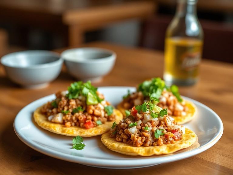 Picadillo Tostadas