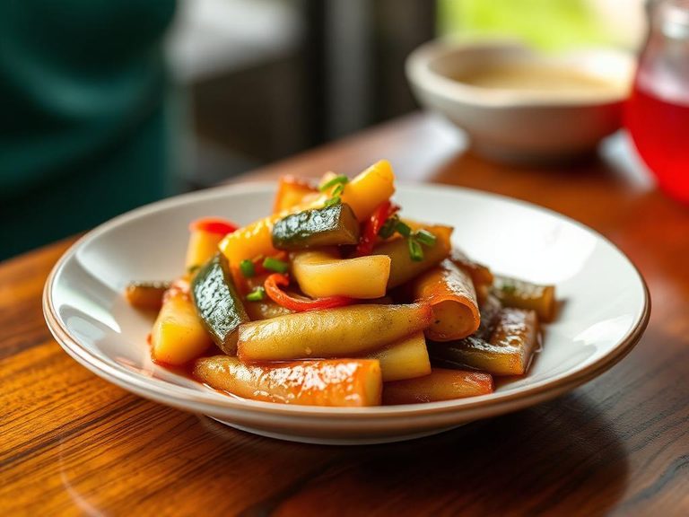 Pickled as a condiment in Vietnam