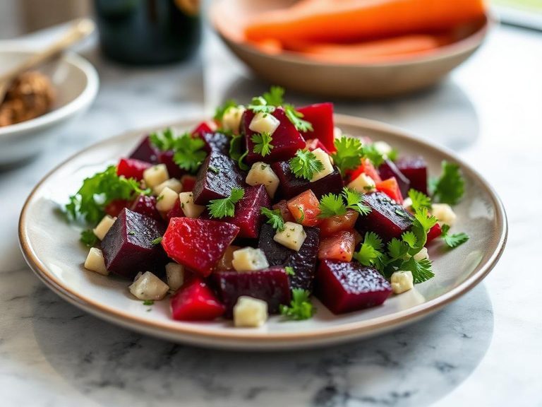 Pickled Beet and Herring Salad
