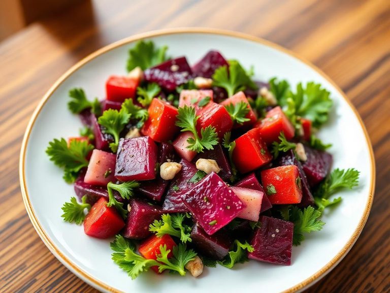 Pickled beet salads
