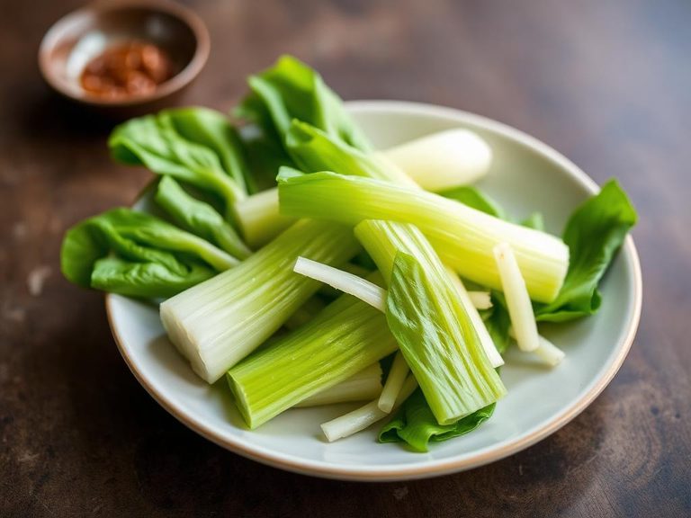 Pickled bok choy (suan cai)