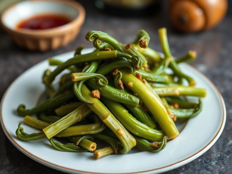 Pickled Fiddleheads