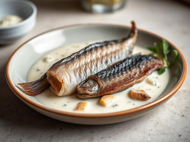 Pickled Herring in Cream Sauce