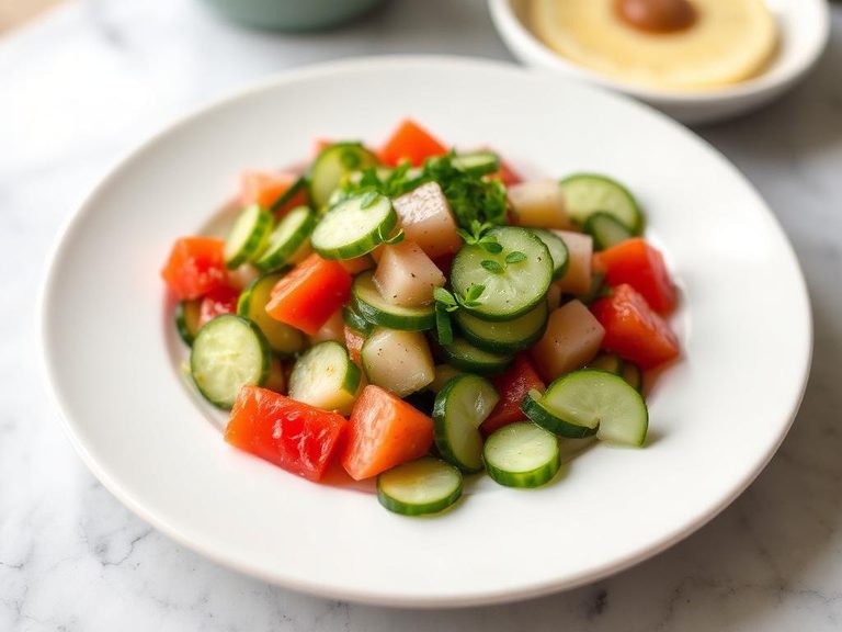 Pickled Sea Cucumber Salad