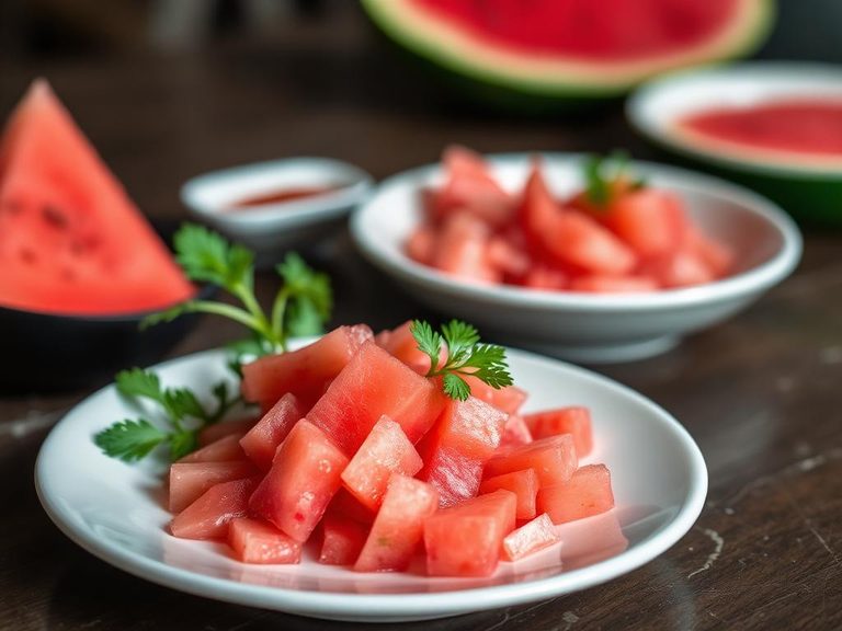Pickled Watermelon Rind
