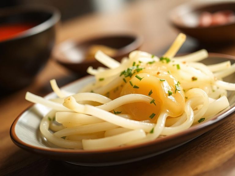 Pickled Welsh onions
