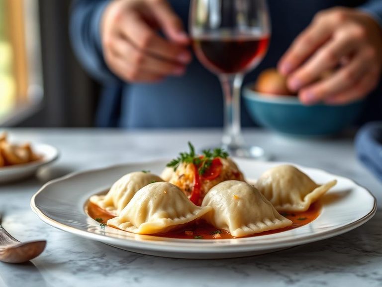 Pierogi accompaniment