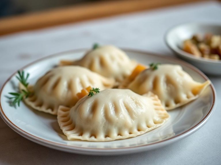 Pierogi with Sauerkraut Filling
