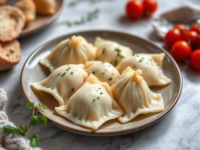Pierogi z Serem (sweet cheese)