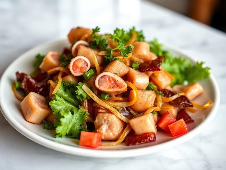 Pig's Ear Salad