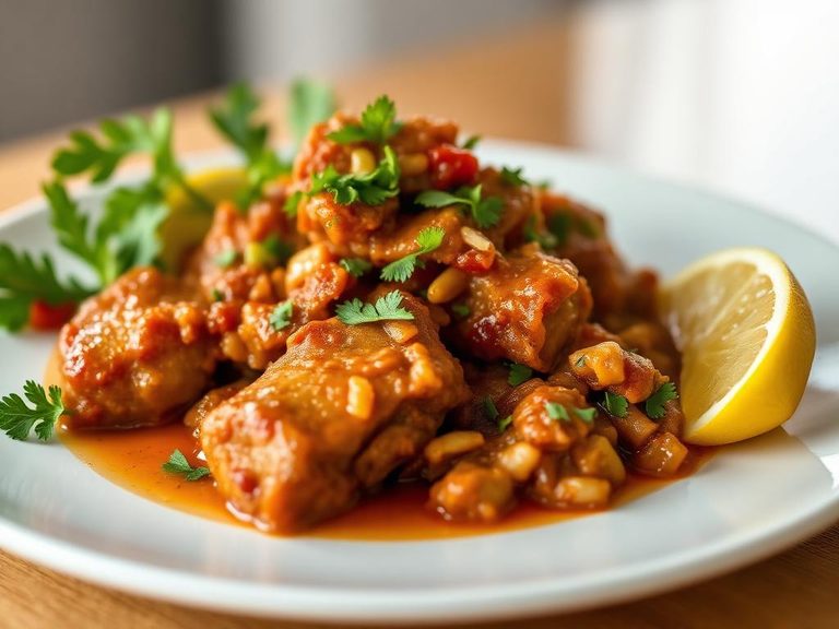 Pig's Feet Picadillo