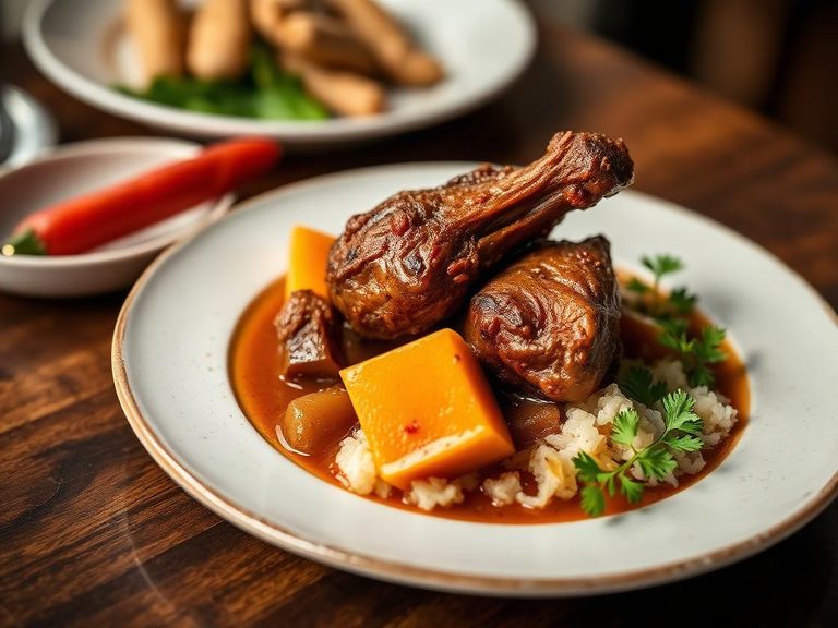 Pigeon Stew (West African Yassa variation)