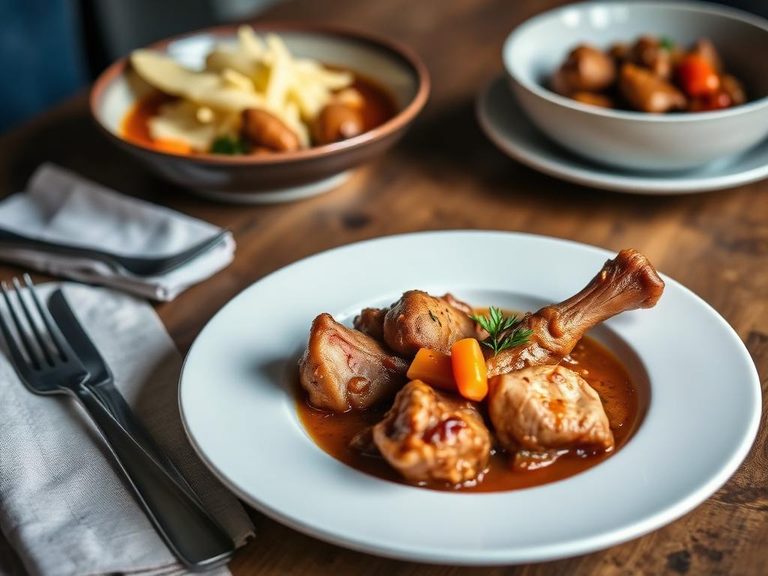 Pigs' Feet and Tail Stew