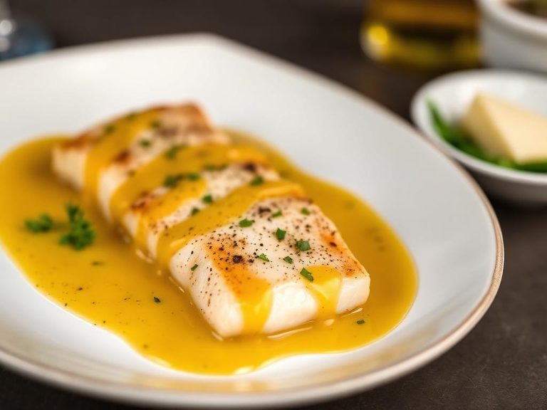 Pike Fillets in Mustard Sauce