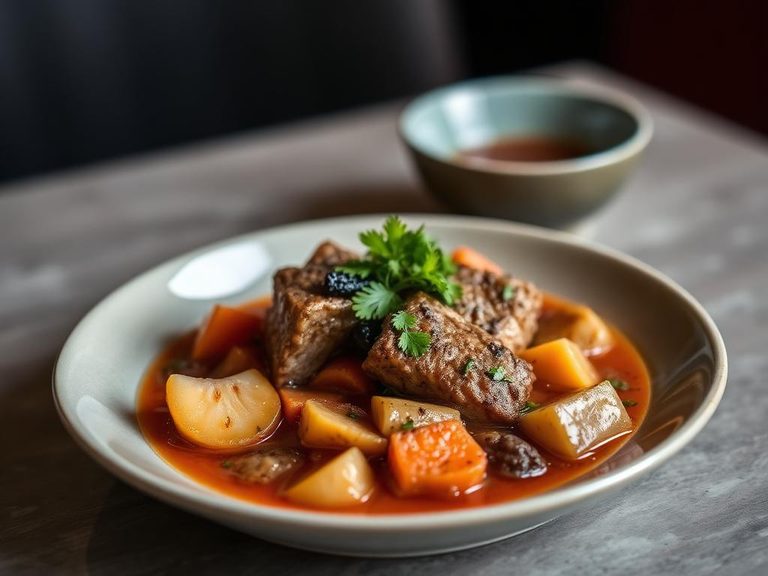 Piki with Stew