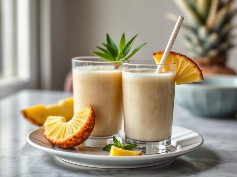 Pineapple Coconut Smoothie