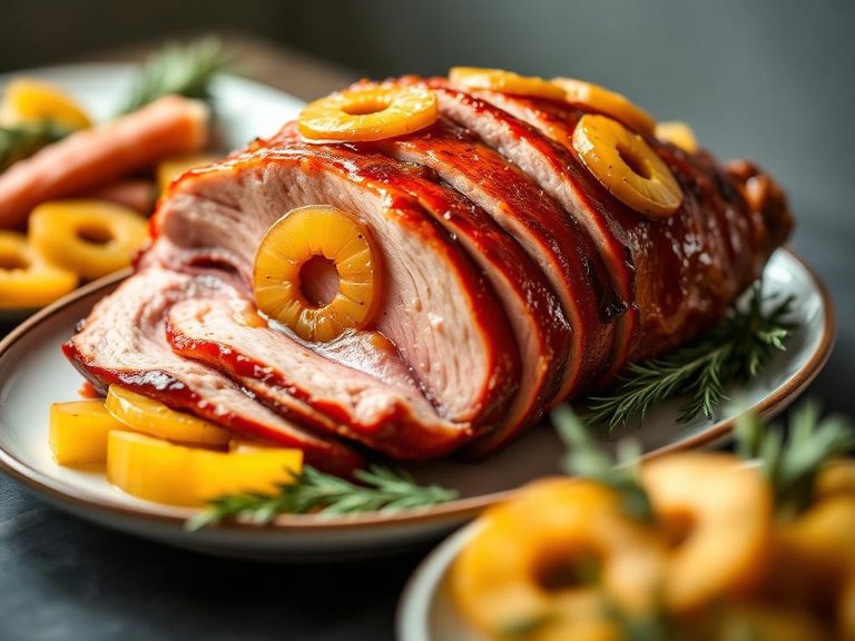 Pineapple Glazed Ham