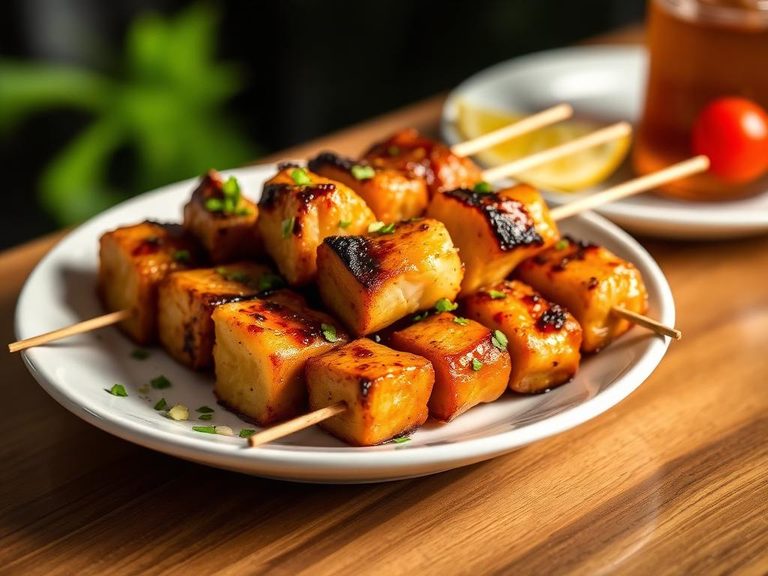 Pineapple Pork Skewers