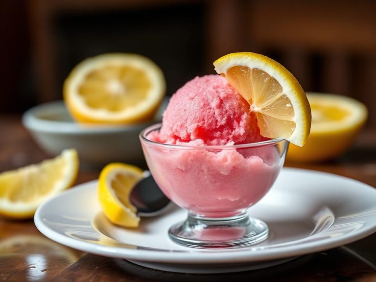 Pink Lemonade Sorbet