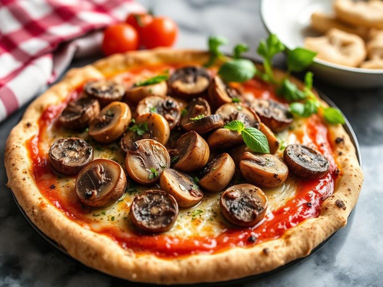 Pioppini Mushroom Pizza Topping