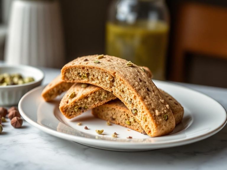 Pistachio Biscotti