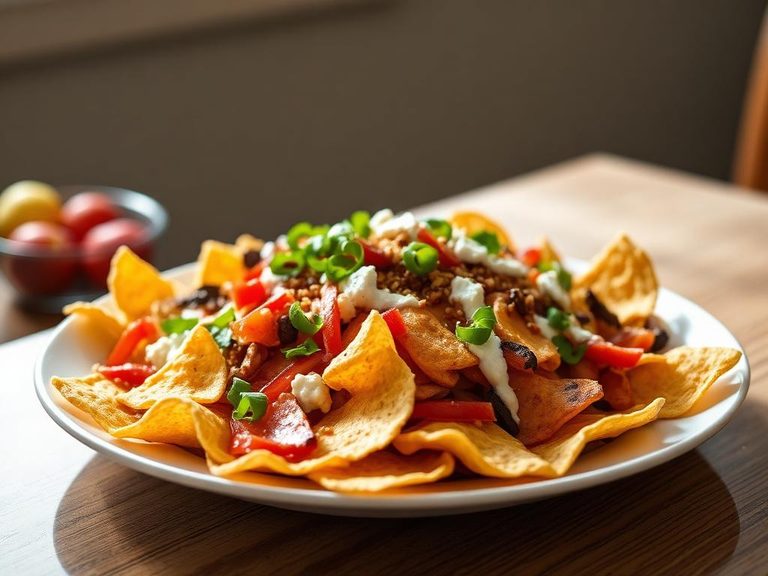 Pita Chip Nachos