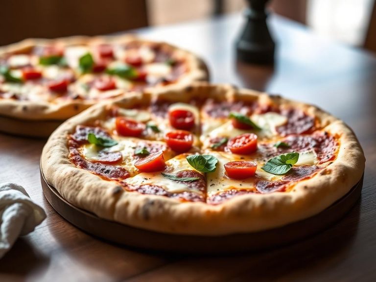 Pita pizza