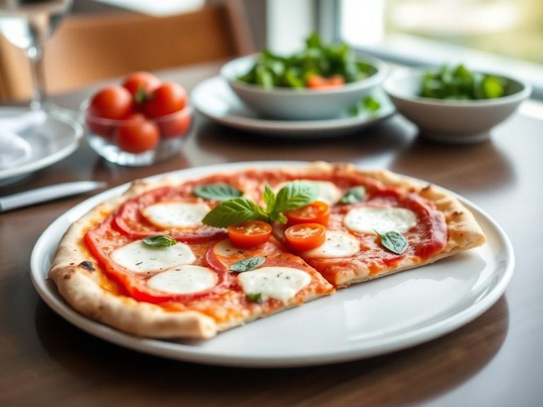 Pizza Margherita (simplified)