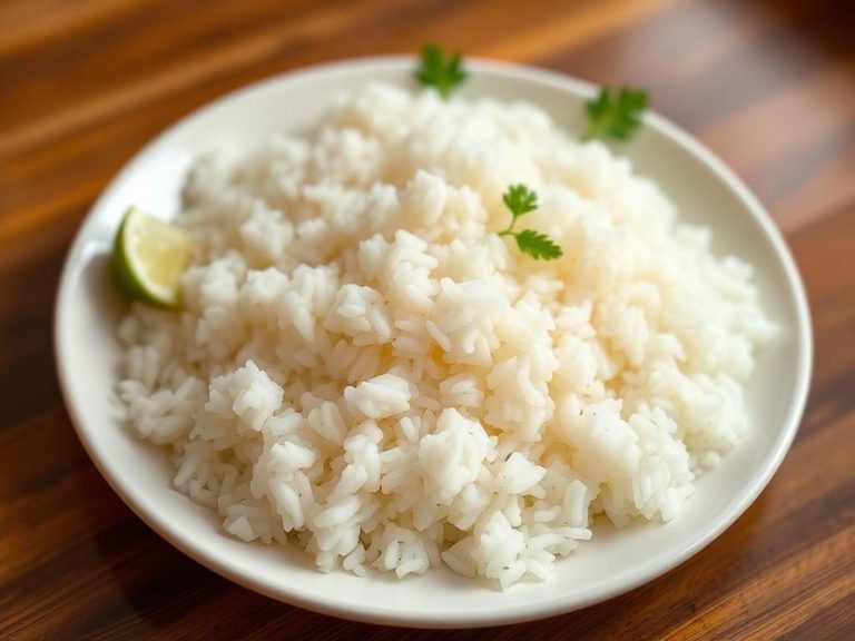 Plain steamed rice (a universal side)