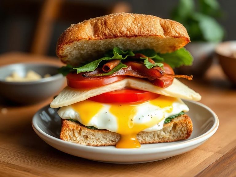 Plant-Based Breakfast Sandwich