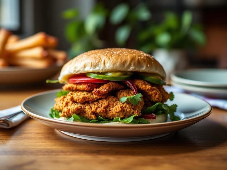 Plant-based 'Chicken' Sandwich