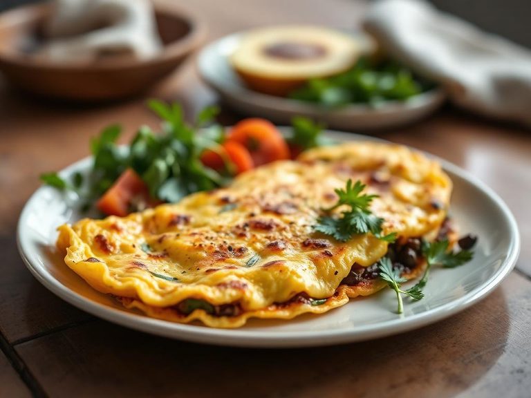 Plant-Based Omelet