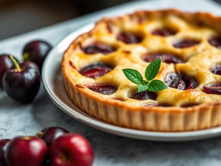 Plum Clafoutis