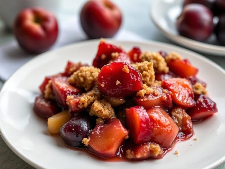 Plum Cobbler or Crisp
