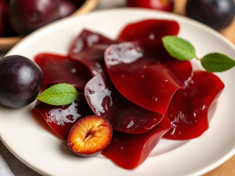 Plum Fruit Leather