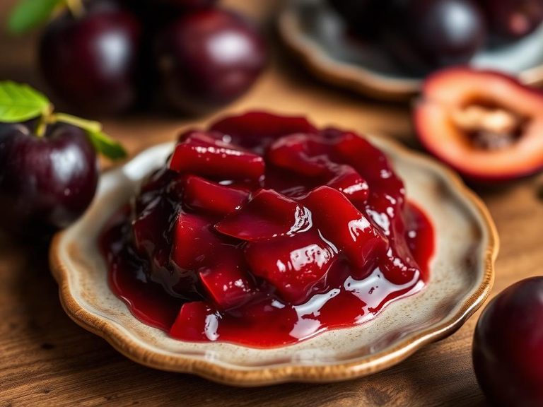 Plum Jam or Compote