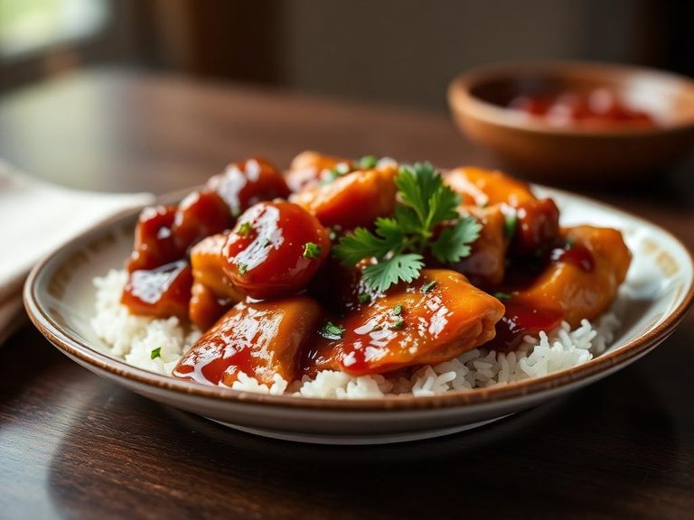 Plum sauce chicken