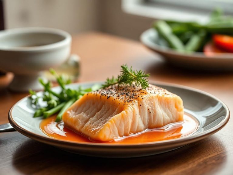 Poached Salmon