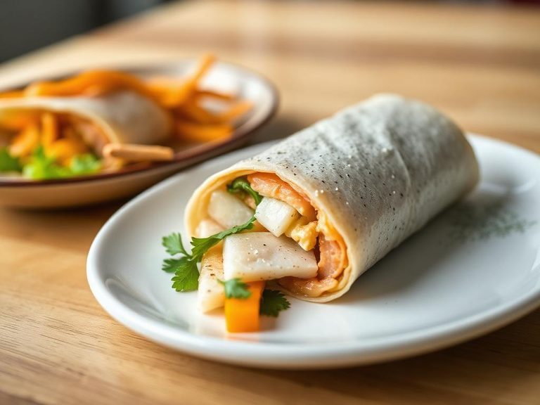 Poisson Cru Wrap